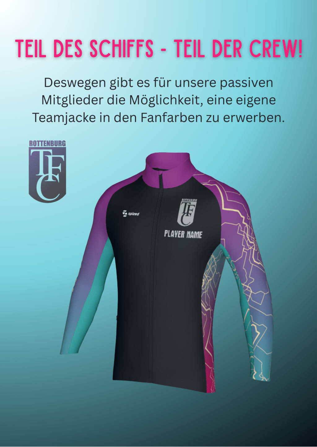 Neu: Fanjacken für unsere Supporter